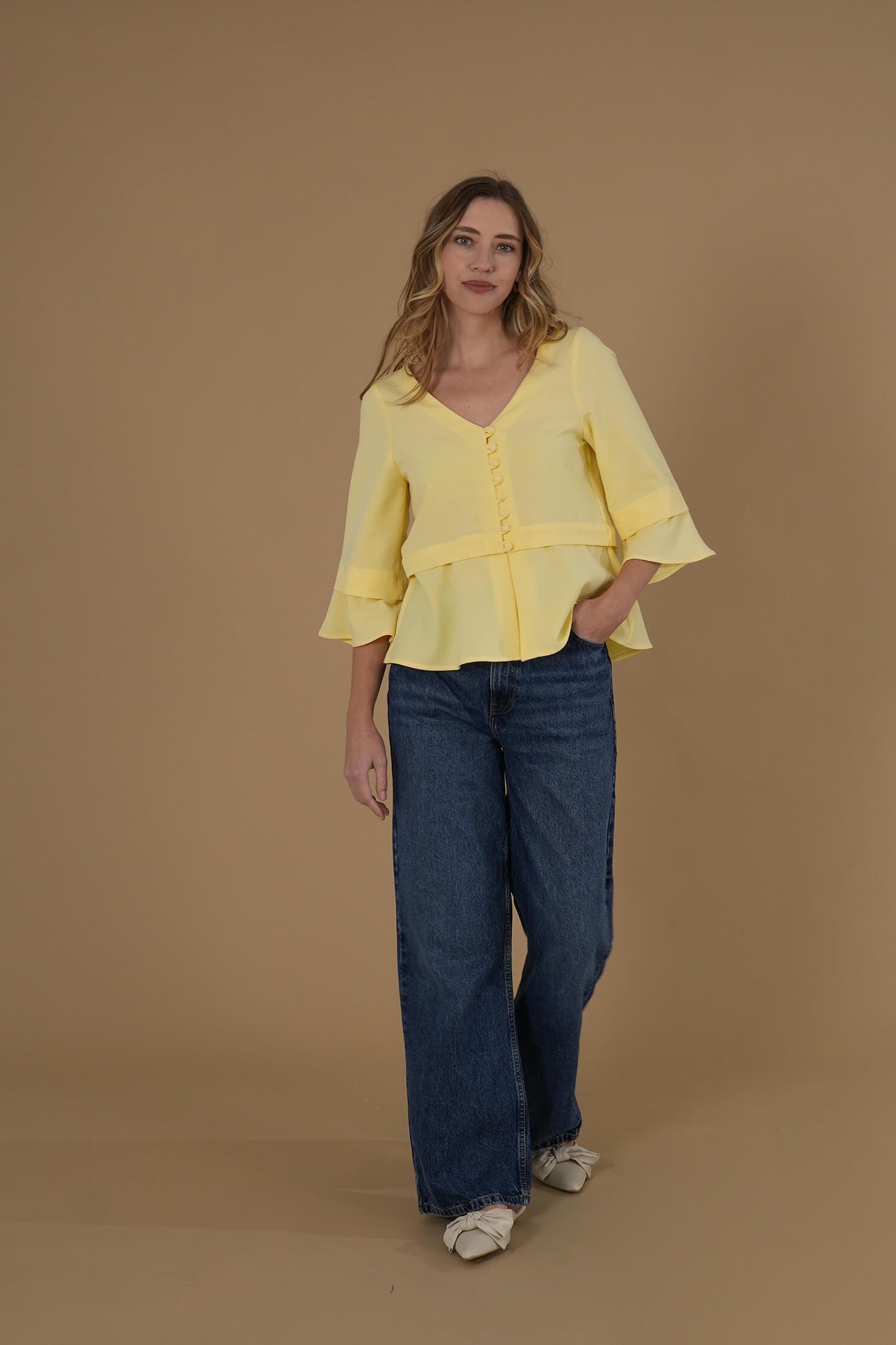 The Poppy Blouse #1 Yellow