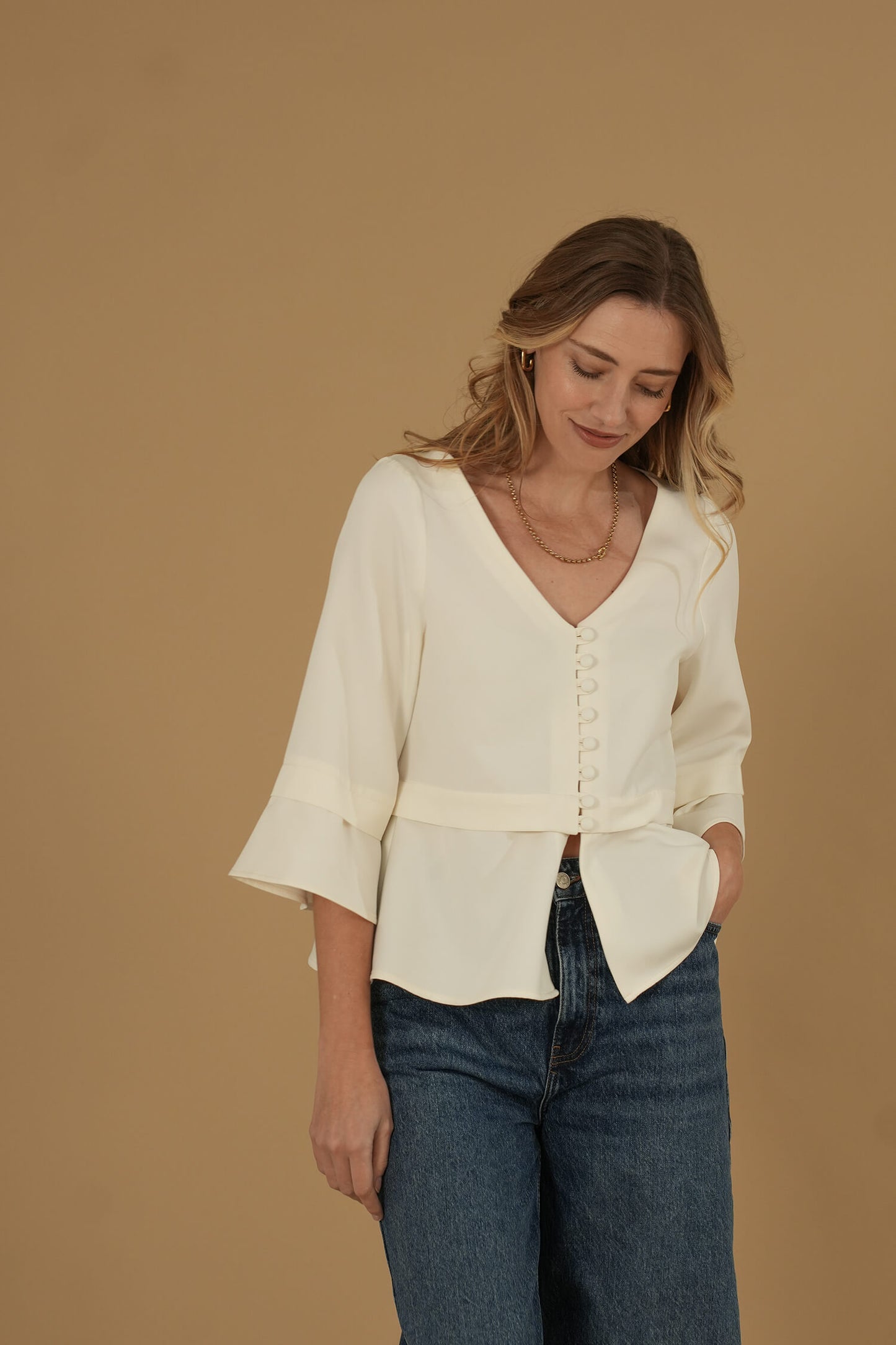 The Poppy Blouse #2 White