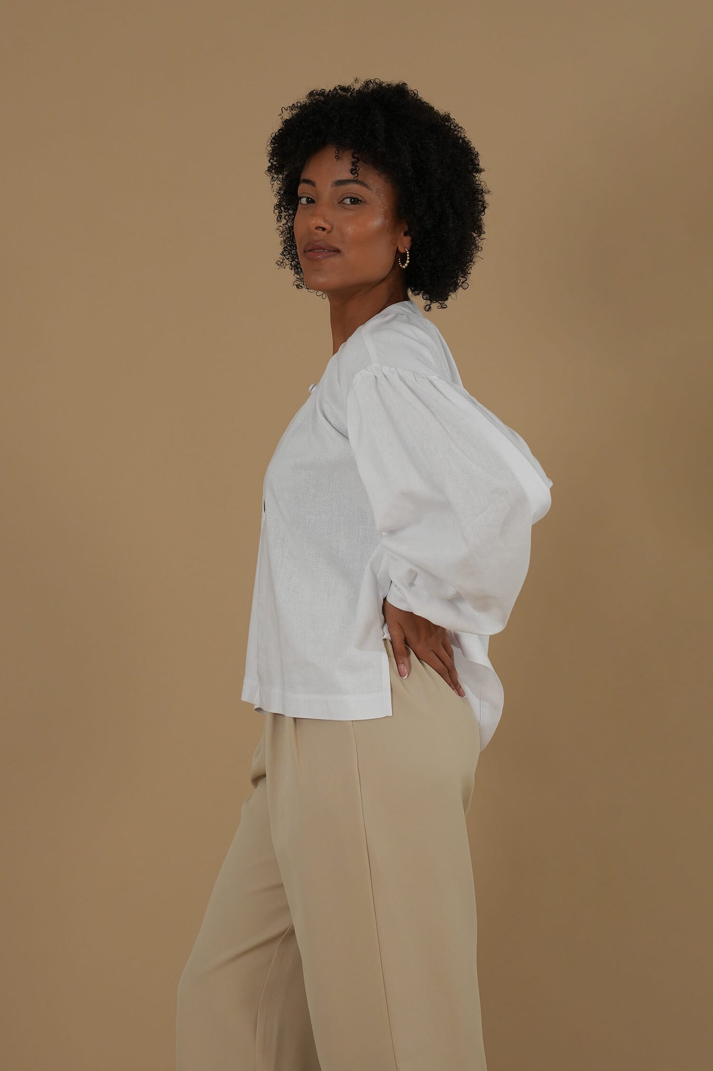 The Belle Blouse #7 White
