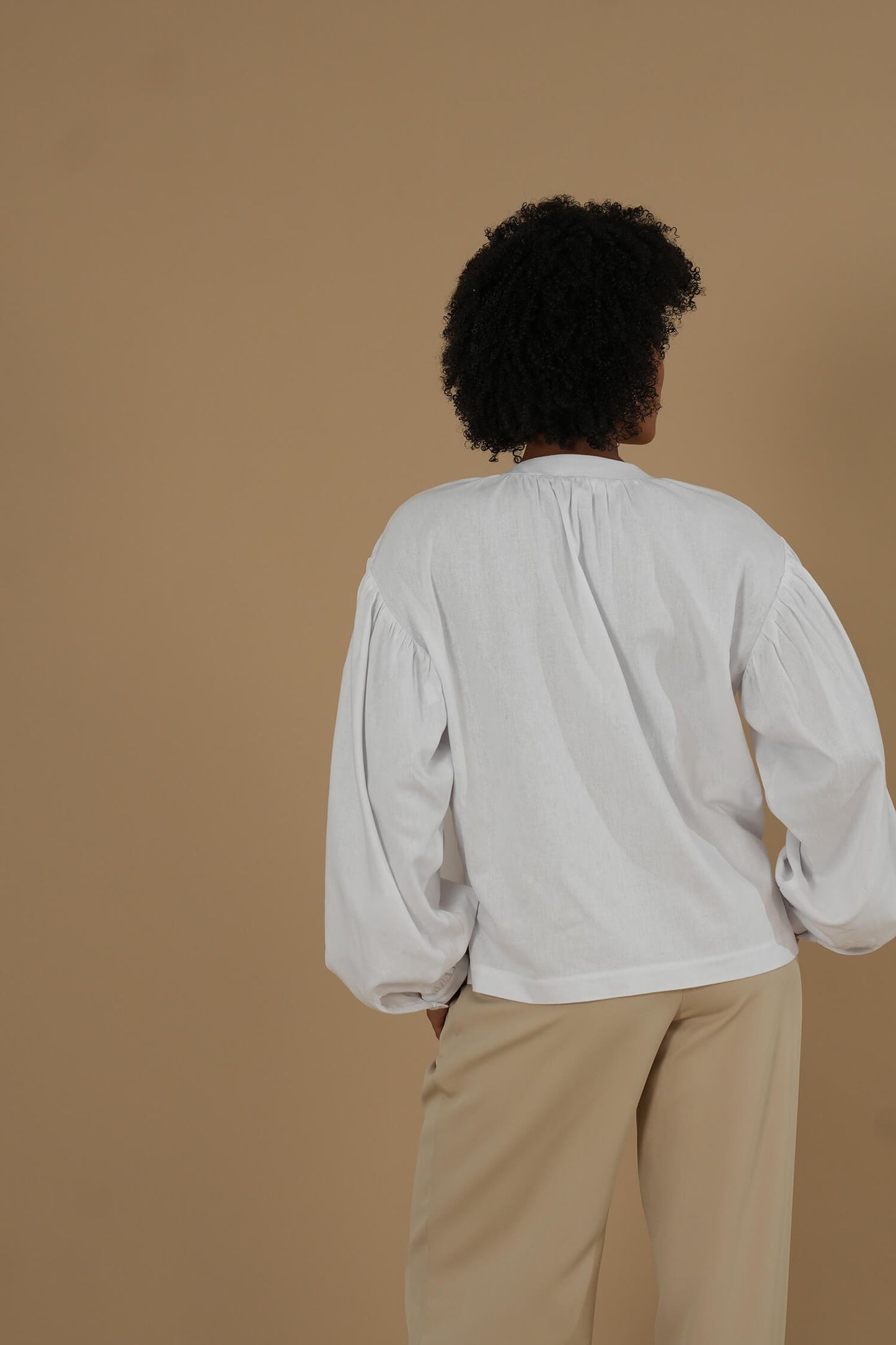 The Belle Blouse #7 White