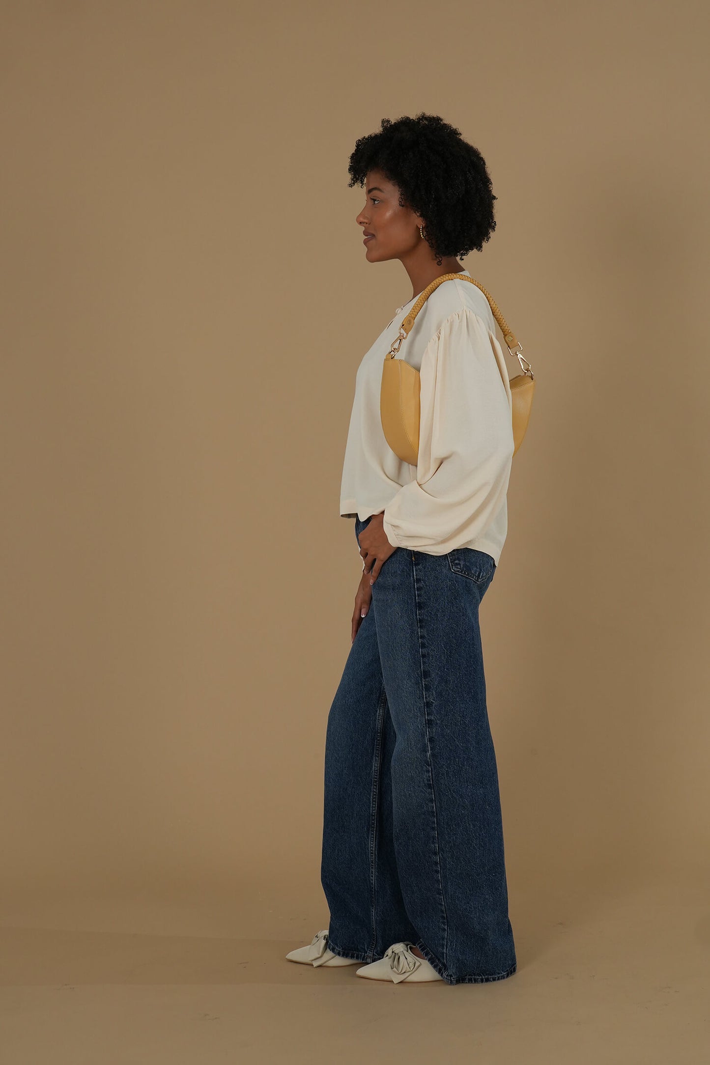 The Belle Blouse #6 Sand