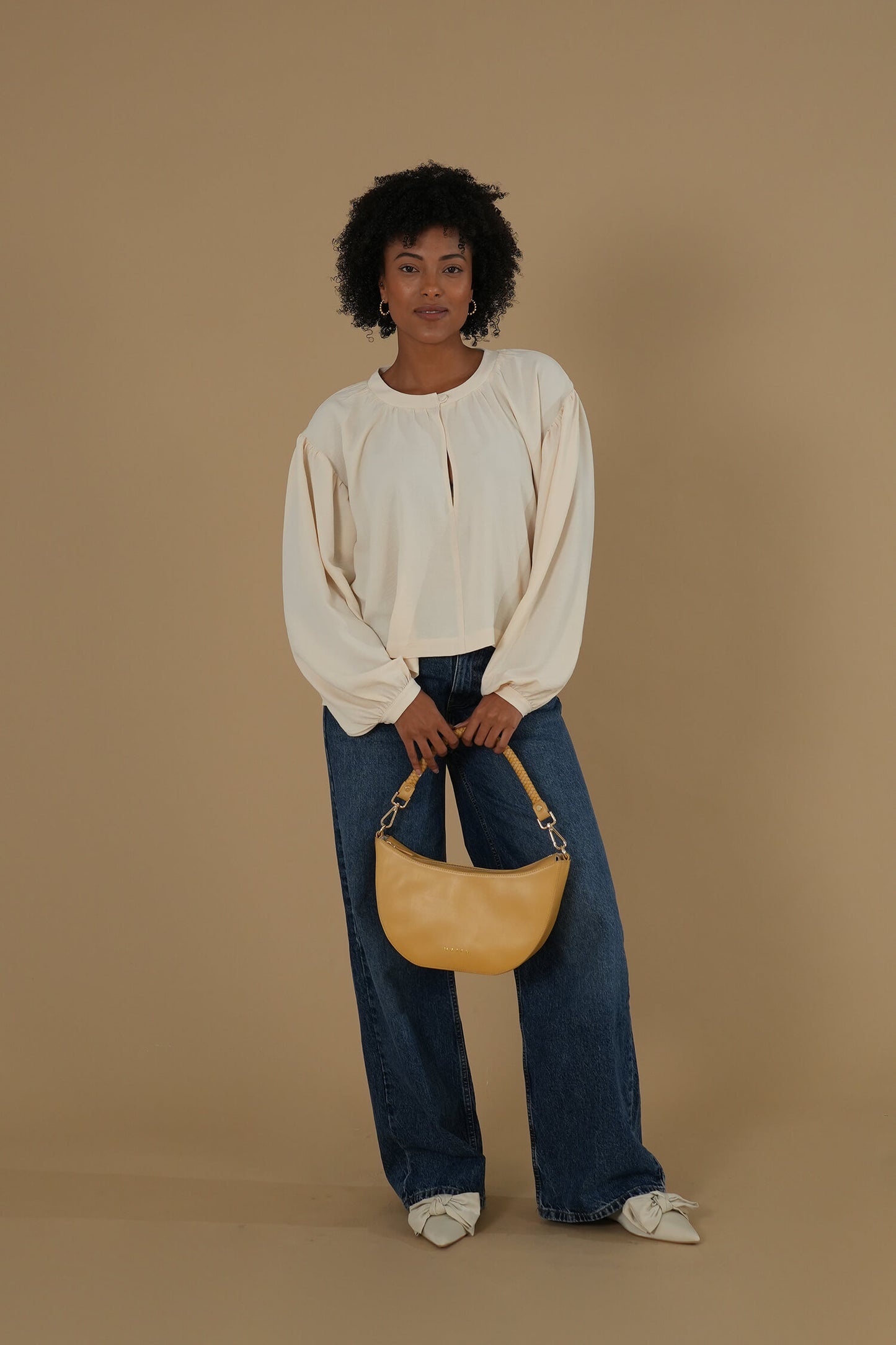 The Belle Blouse #6 Sand