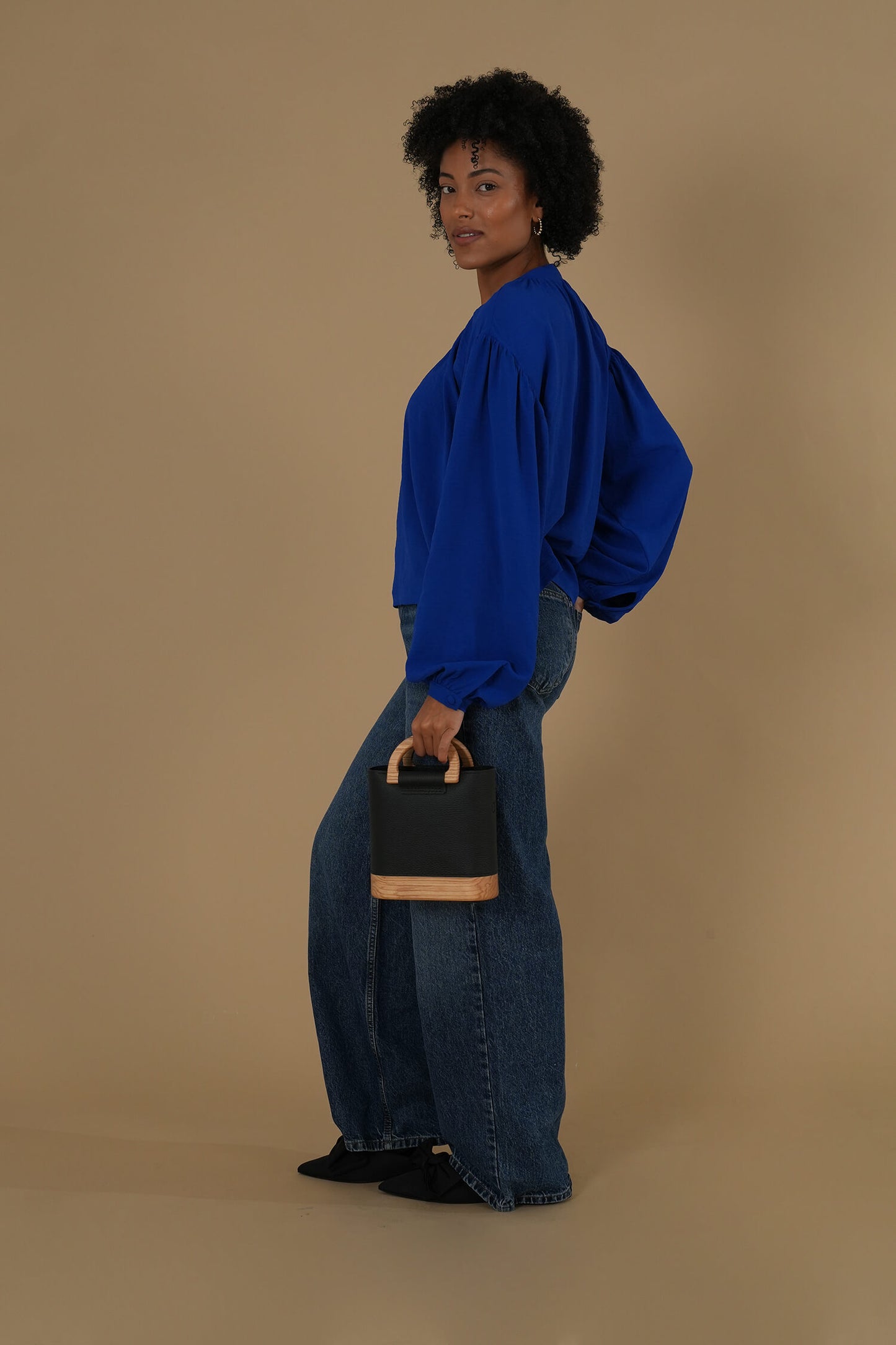The Belle Blouse #2  Royal Blue
