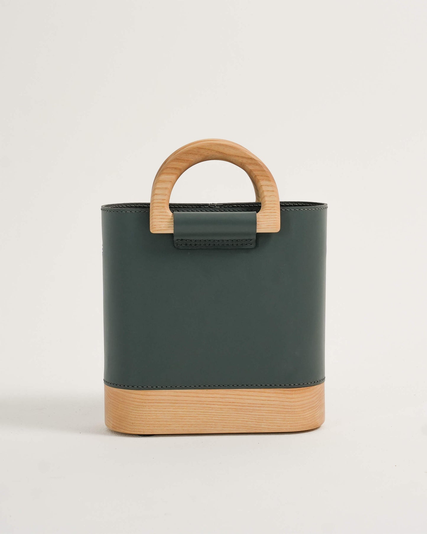 The Wooden Bag - Dark Grey