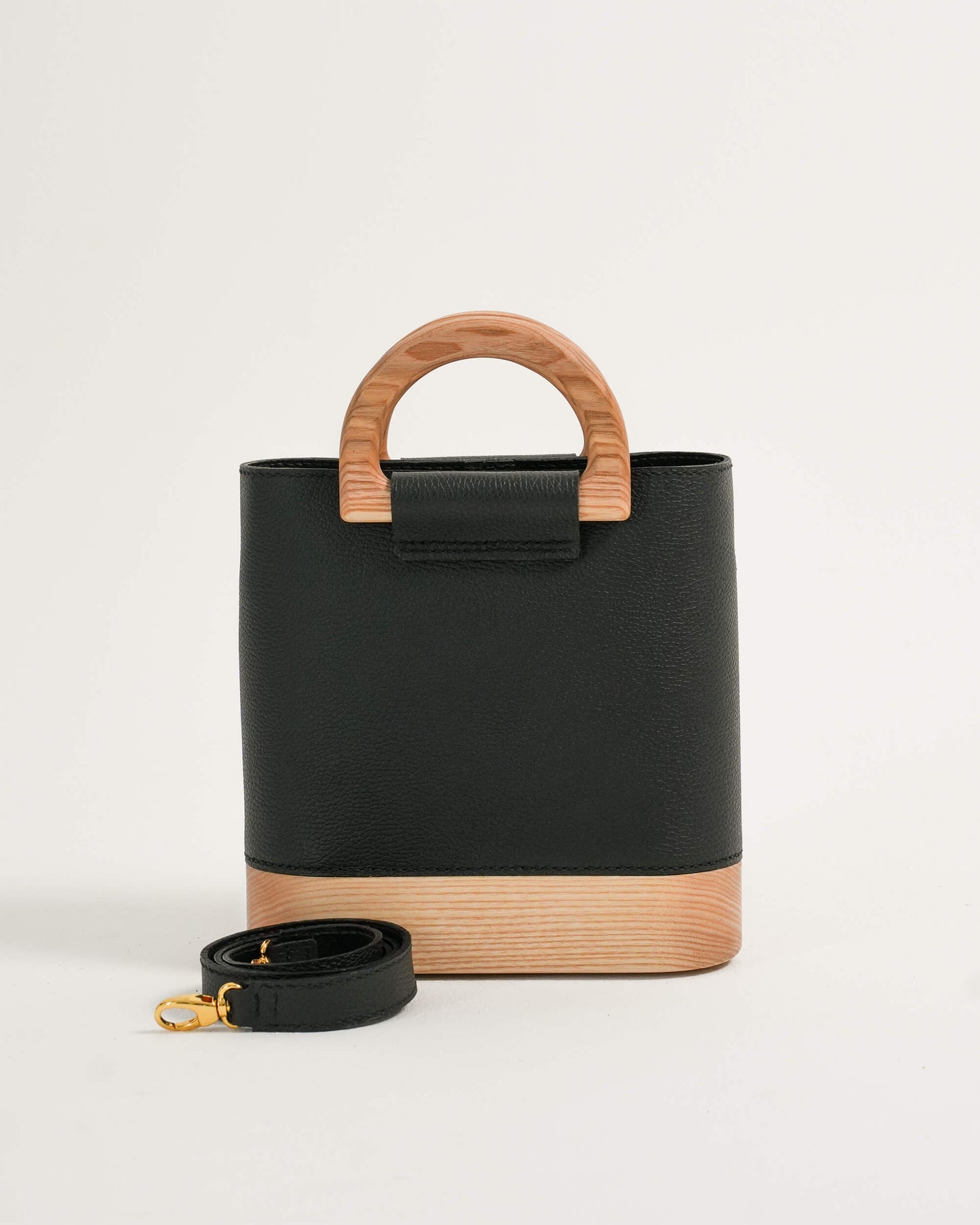 The Wooden Bag - Black