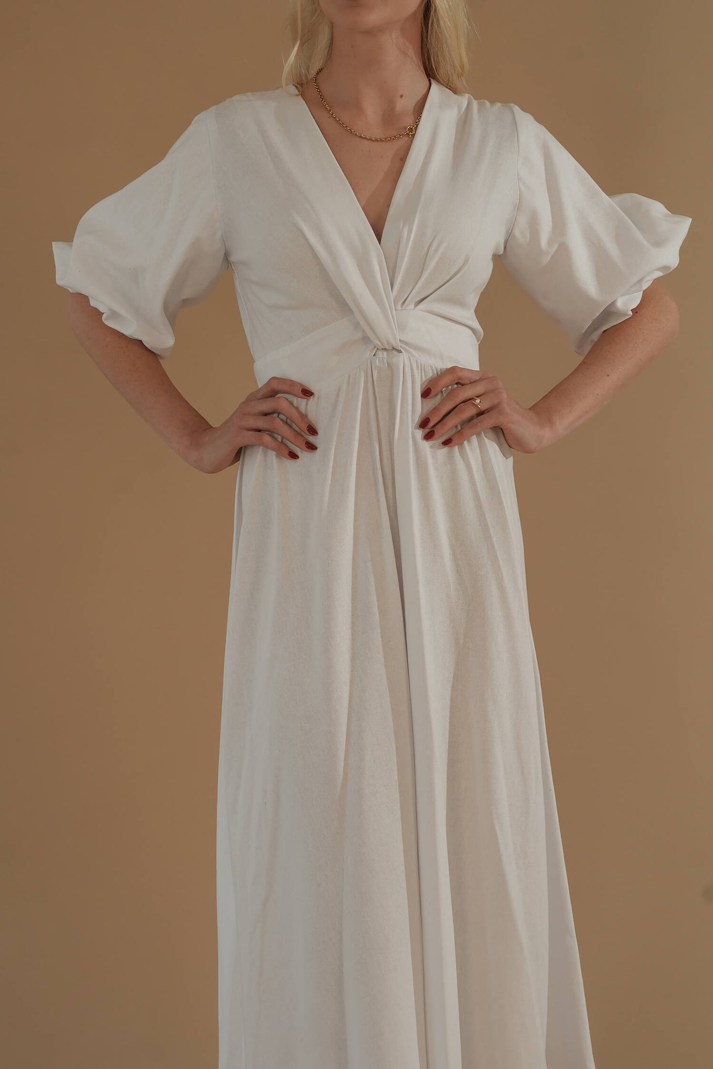 The Tulip Dress #6 White