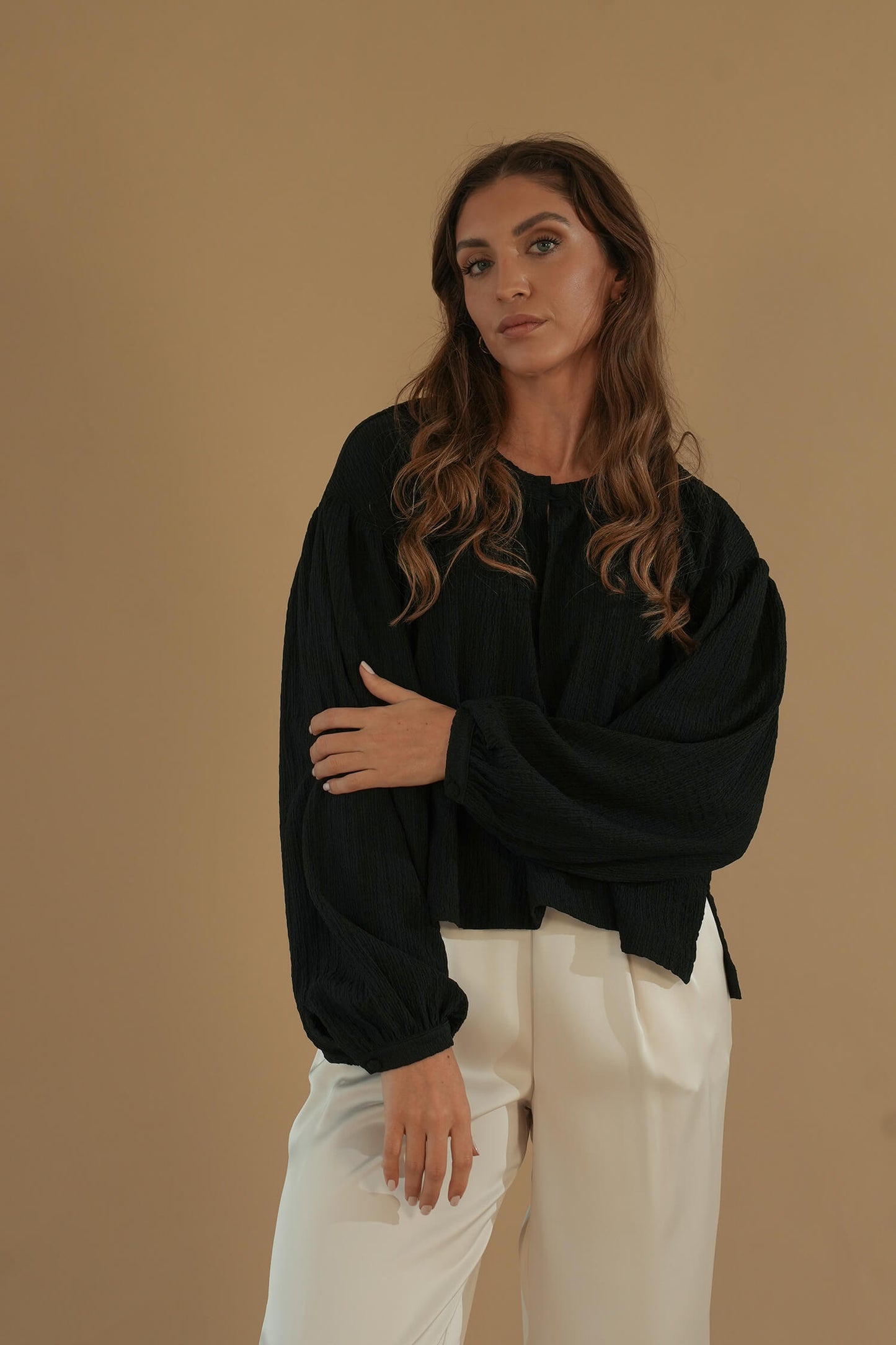 The Belle Blouse #3 Black