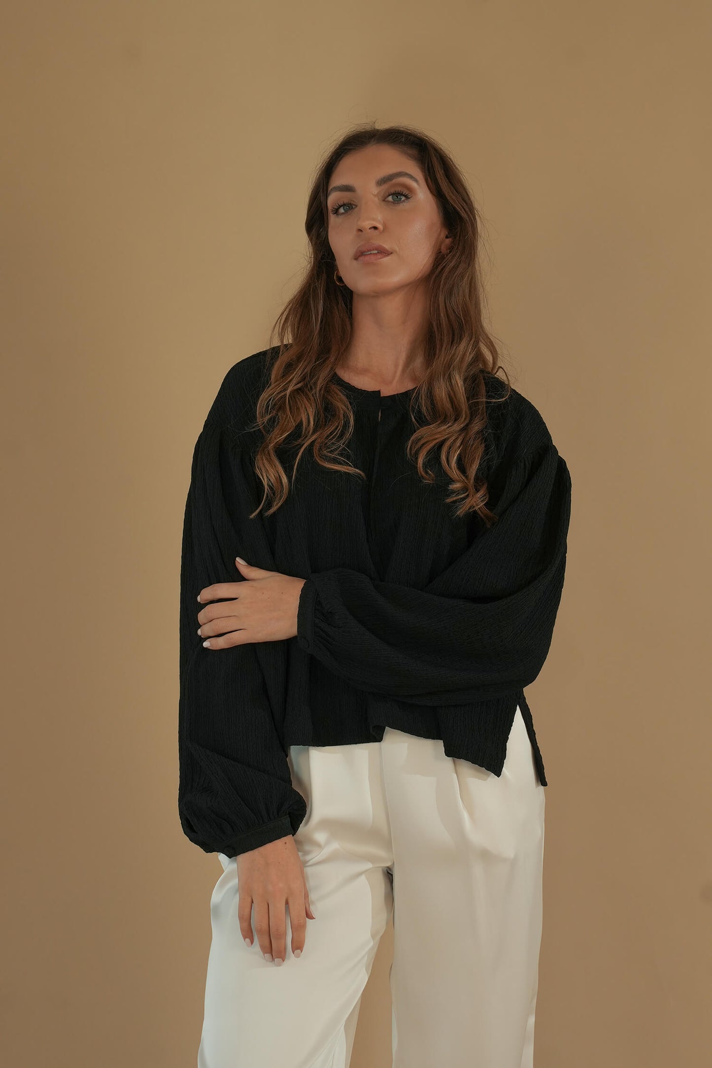 The Belle Blouse #3 Black
