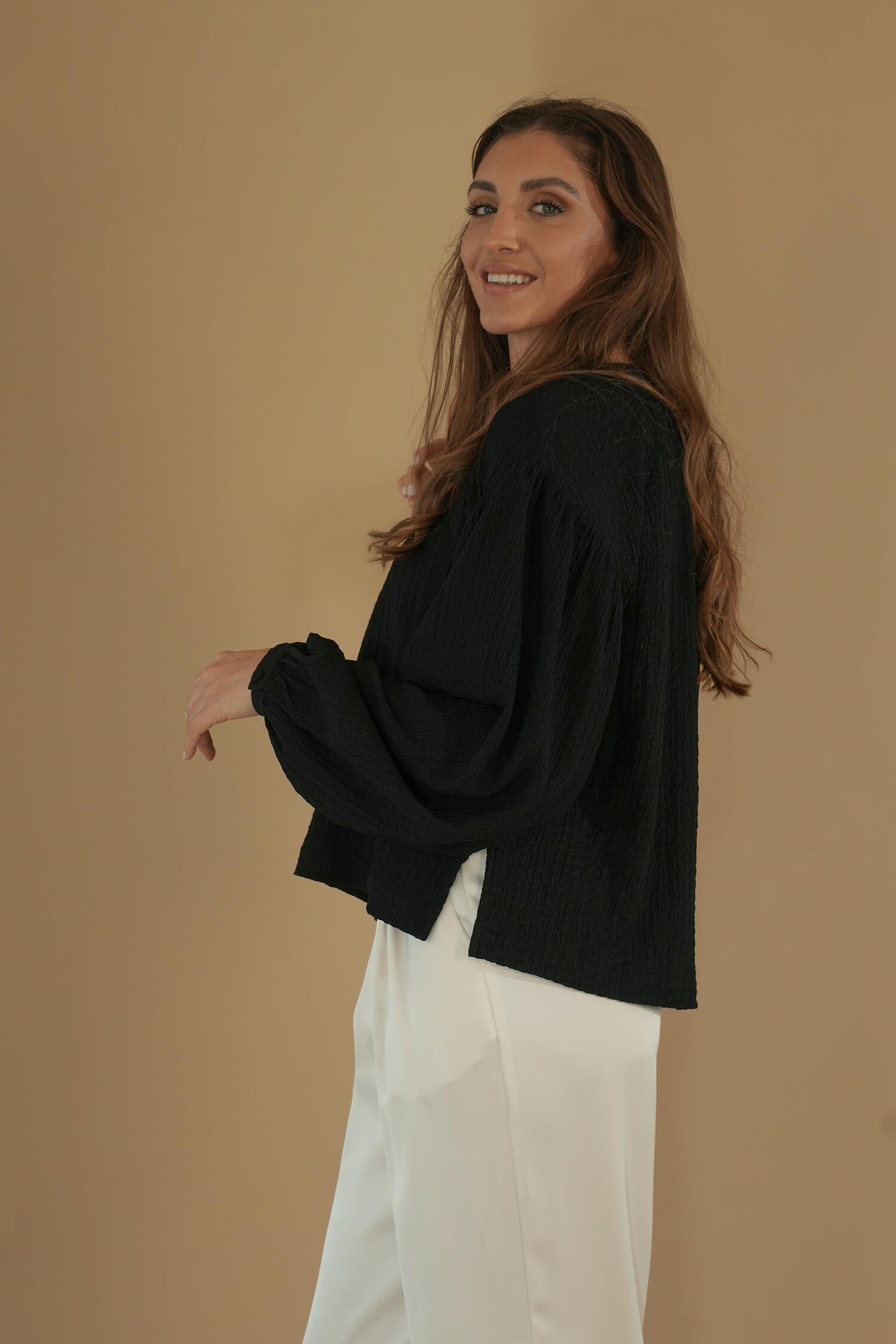 The Belle Blouse #3 Black