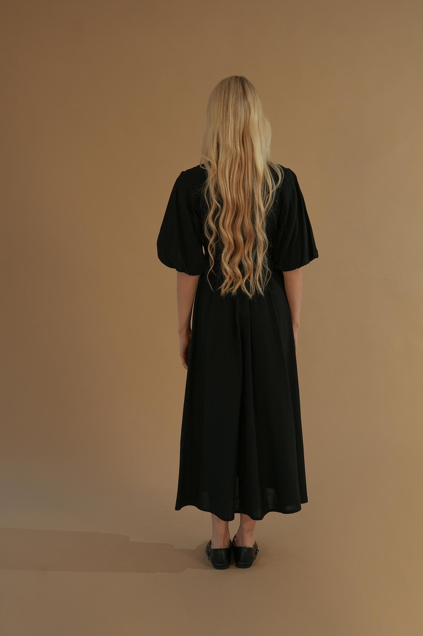 The Tulip Dress #7 Black