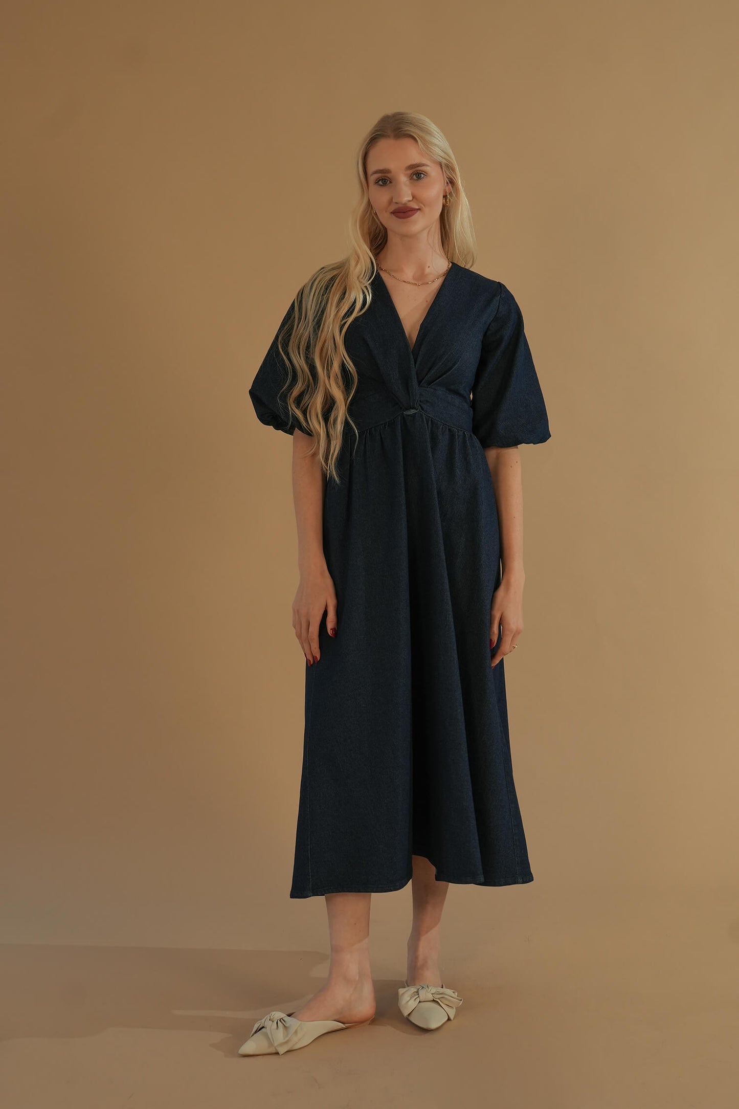 The Tulip Dress #3 Denim