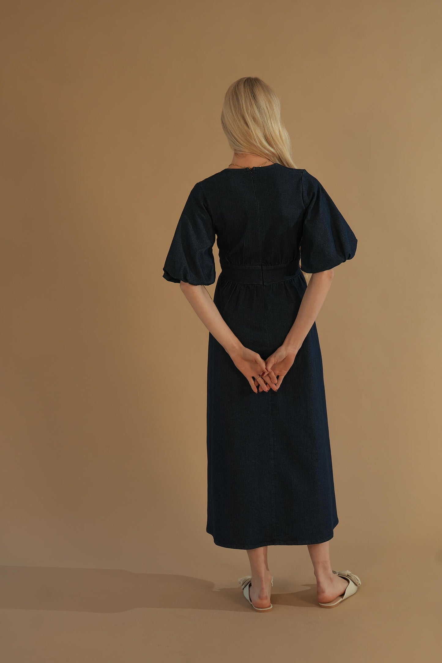 The Tulip Dress #3 Denim