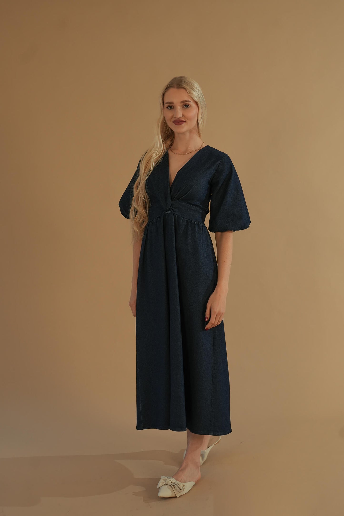 The Tulip Dress #3 Denim