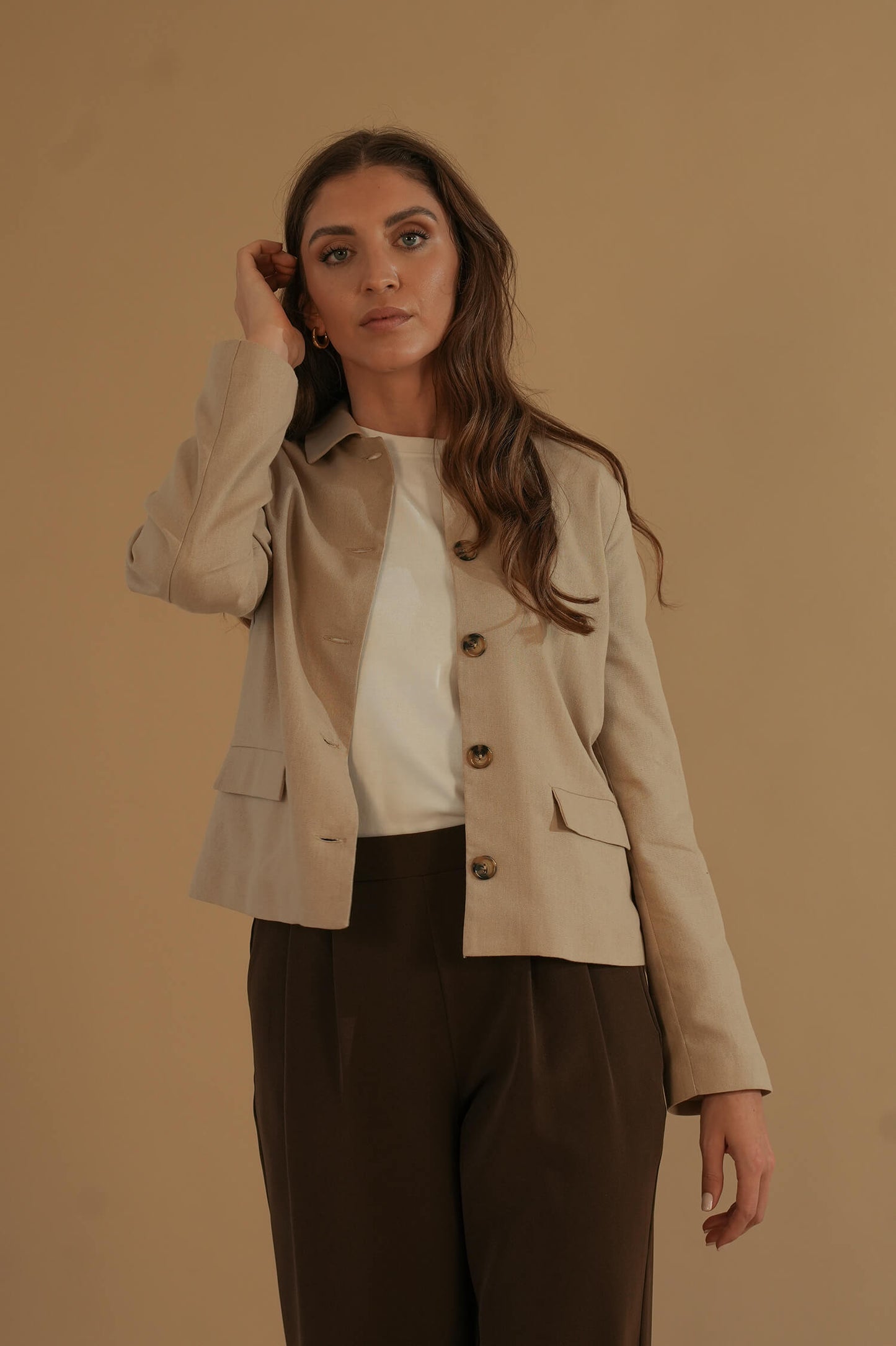 The Masch Blazer #2 Oat