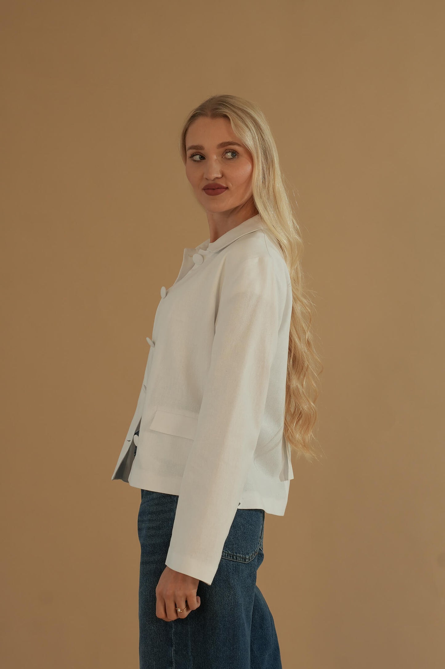 The Masch Blazer #3 White