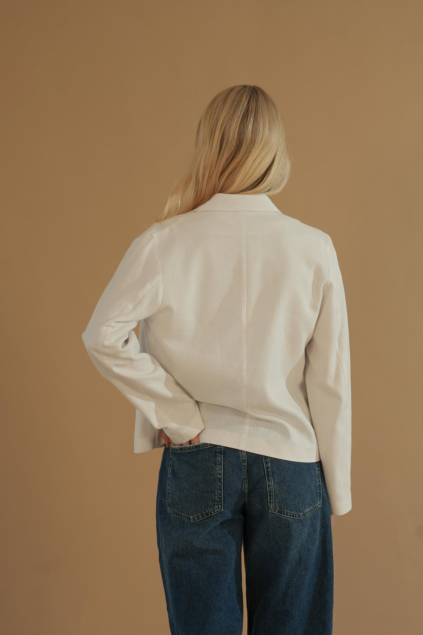 The Masch Blazer #3 White