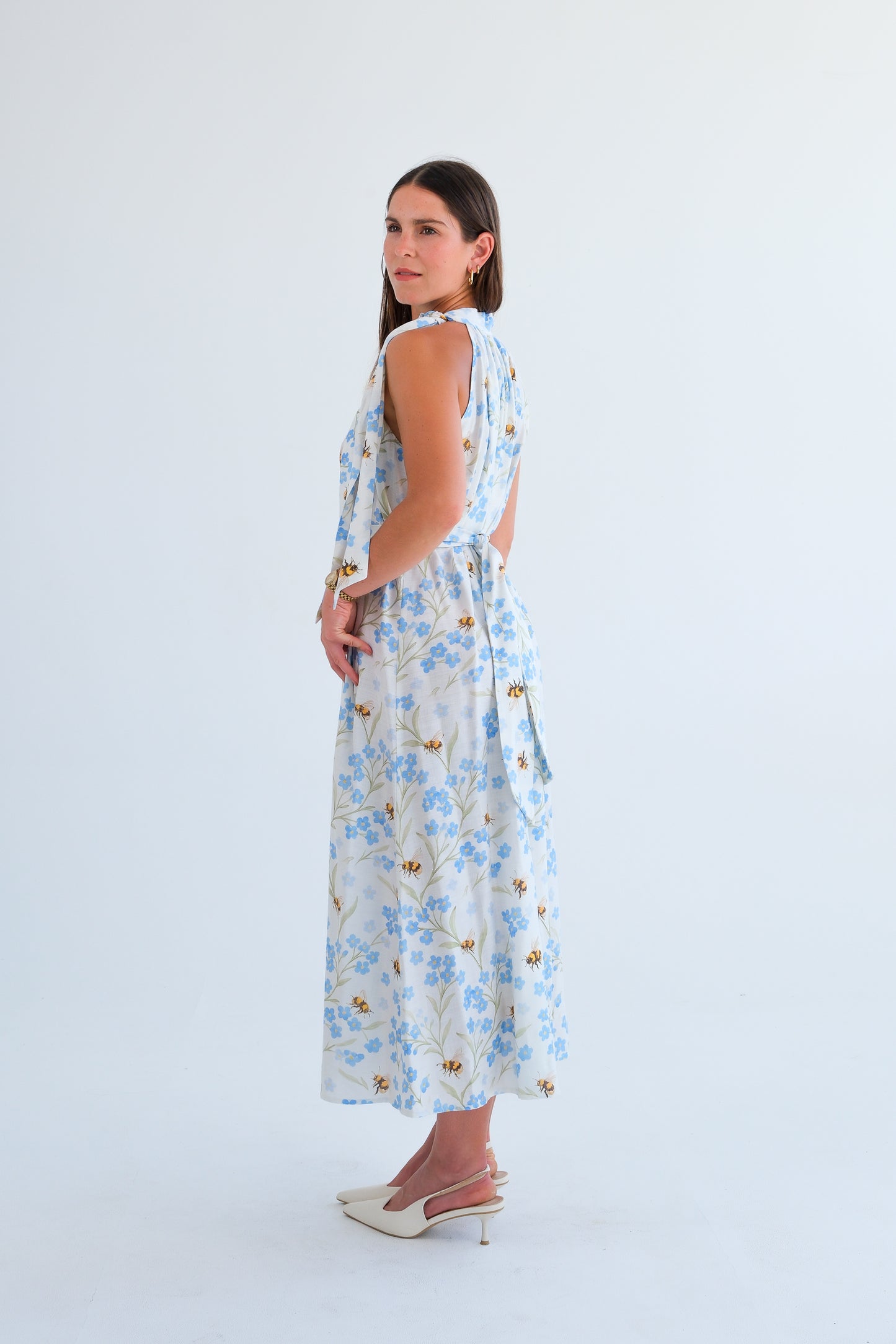 The Becca Dress- Bee & Blue Floral