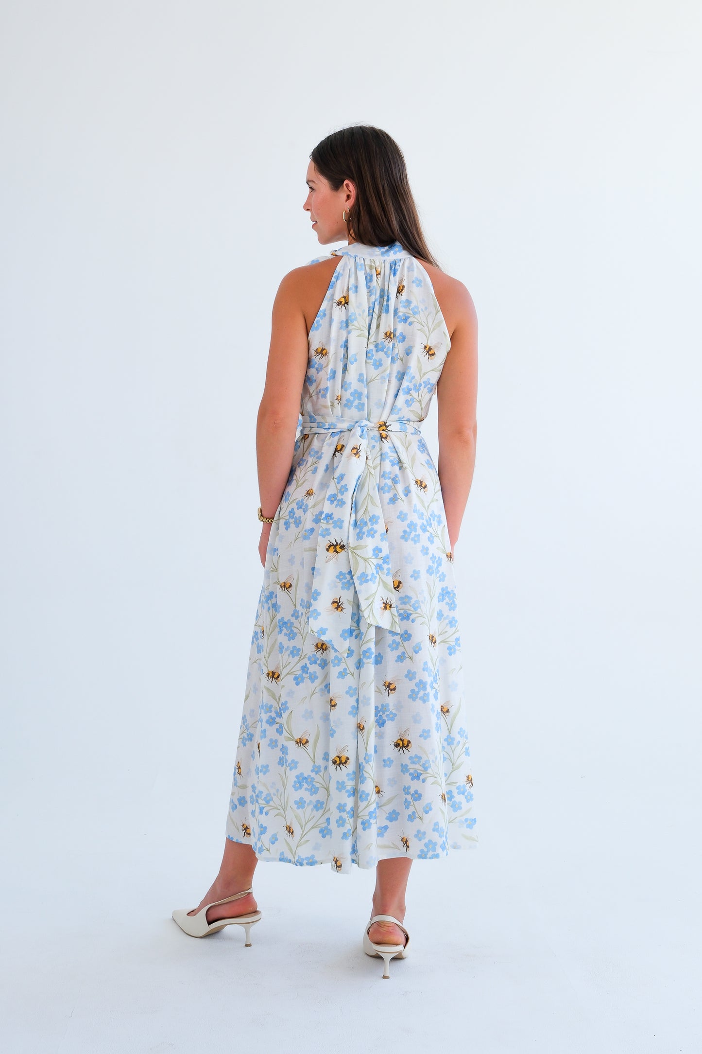 The Becca Dress- Bee & Blue Floral
