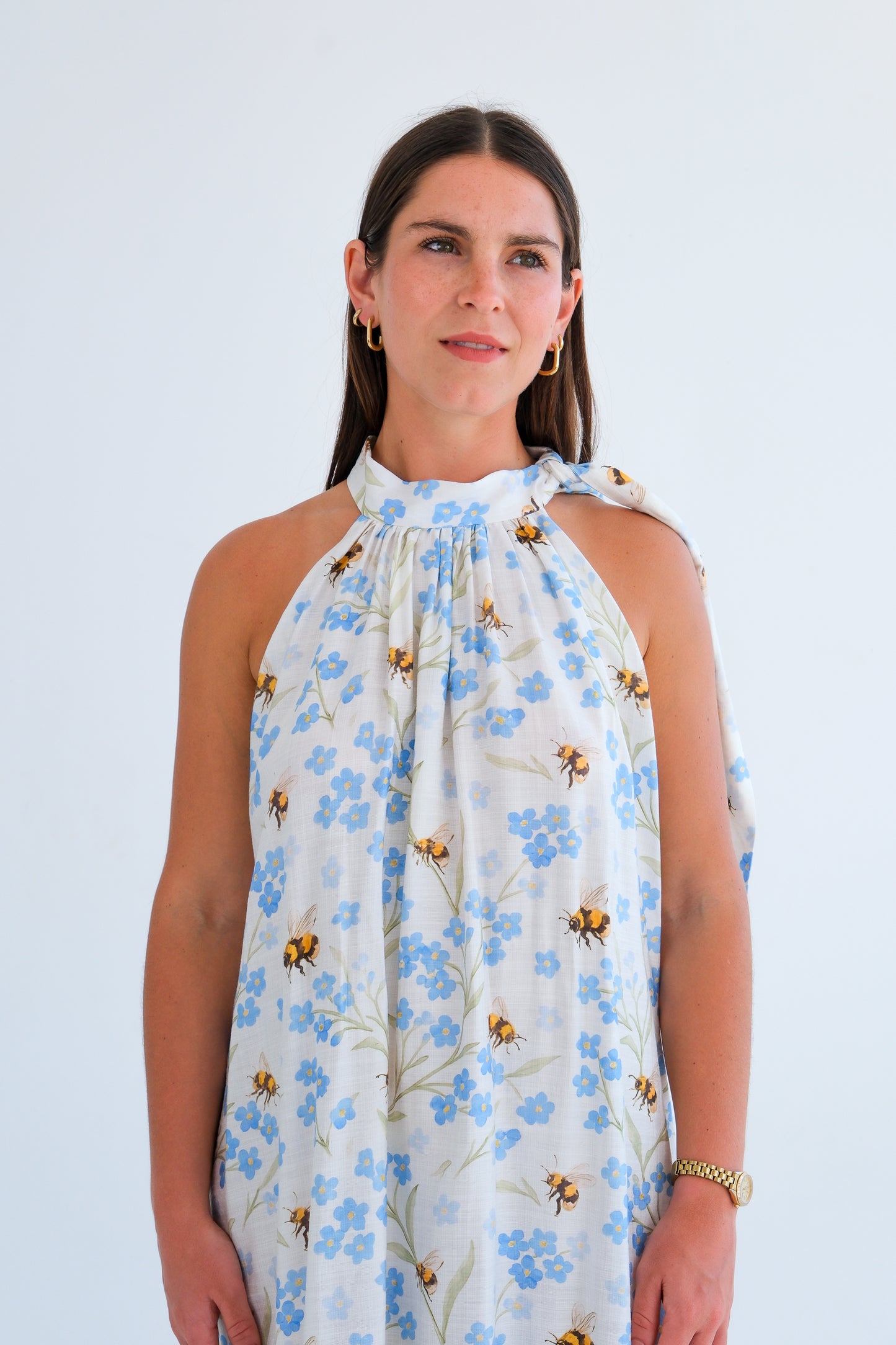 The Becca Dress- Bee & Blue Floral