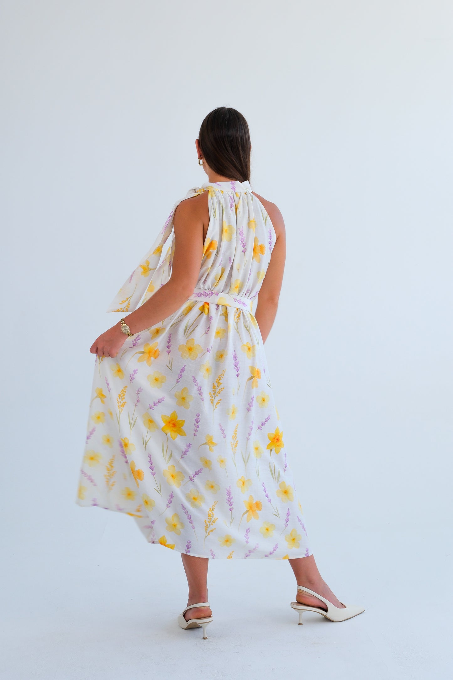 The Becca Dress - Daffodil