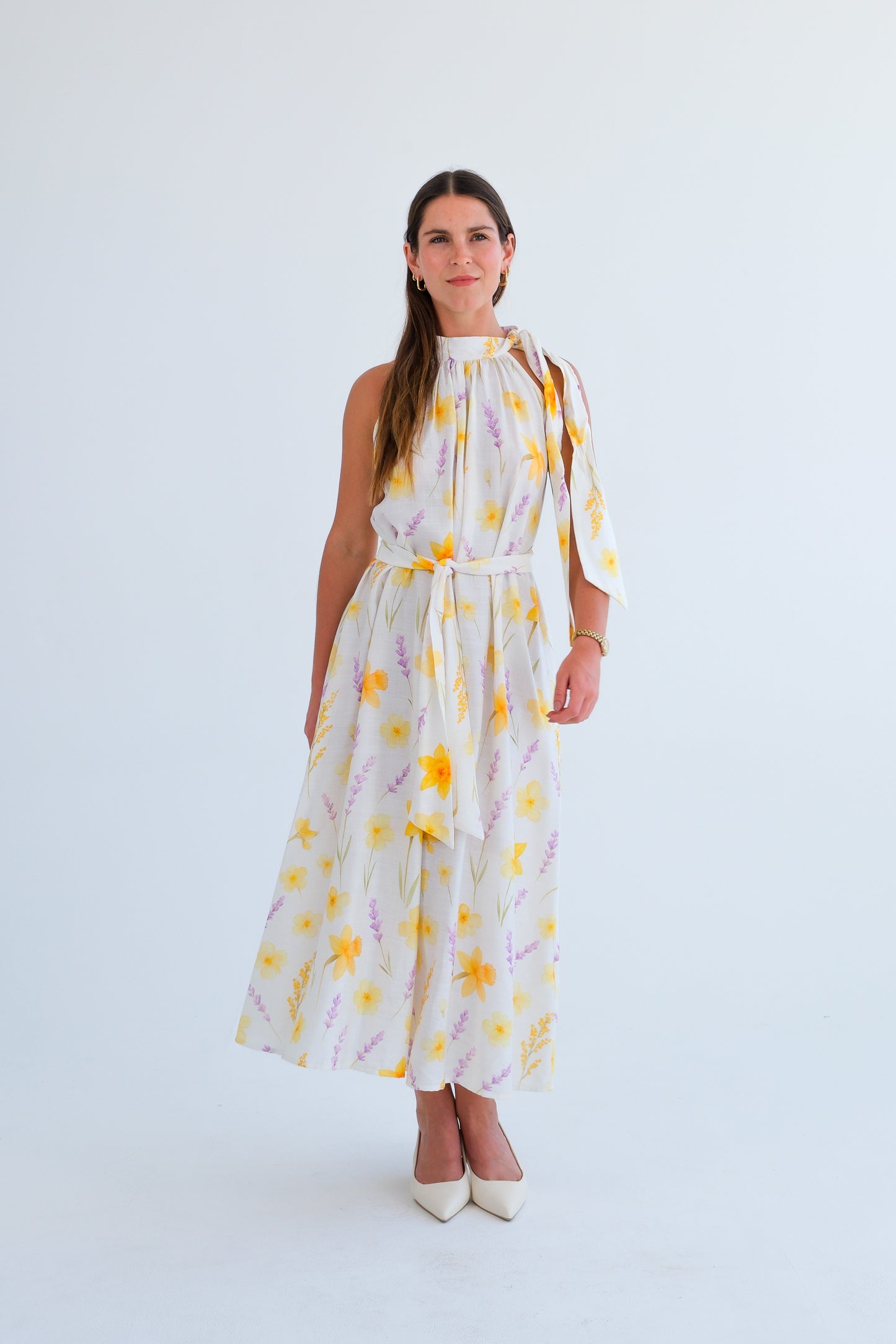 The Becca Dress - Daffodil