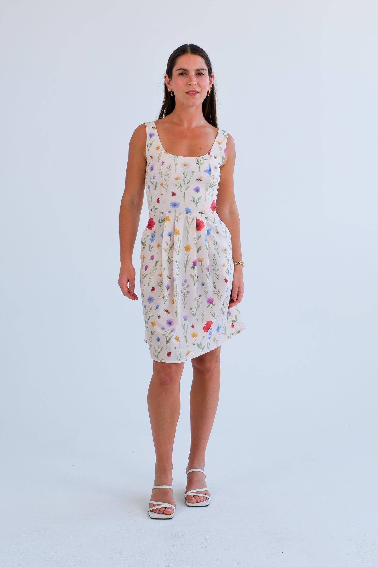 The Blaire Dress- Wild Flower Print
