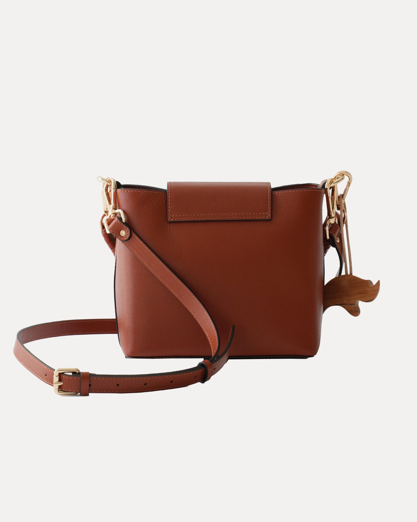 The Zuri Bucket Bag - Burnt Orange