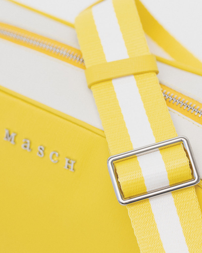 The Colourblock Citta - Yellow - sling bag - Masch Atelier