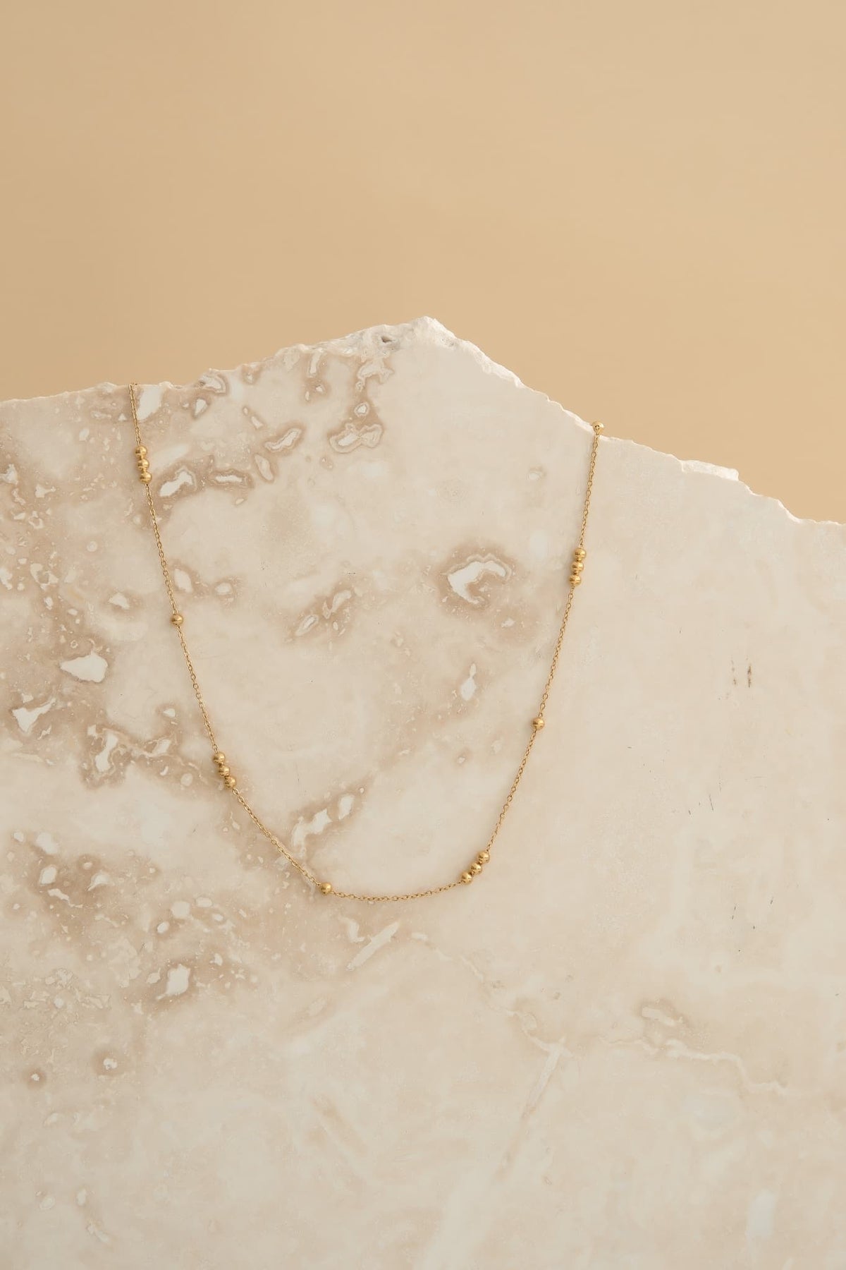 Lila Cluster Bead Necklace