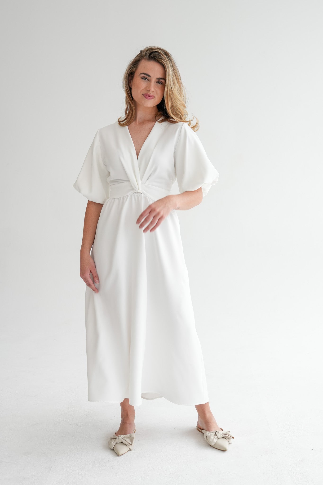 The Tulip Dress - Off-White