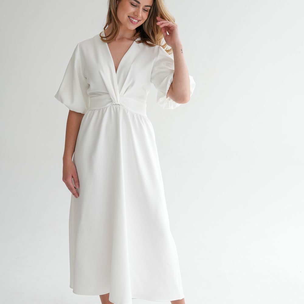 The Tulip Dress - Off-White