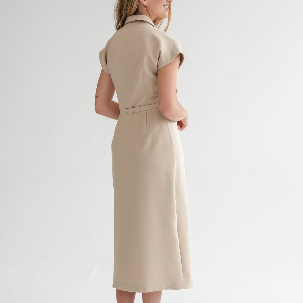 
                      
                        The Cara Maxi Dress - Sand
                      
                    