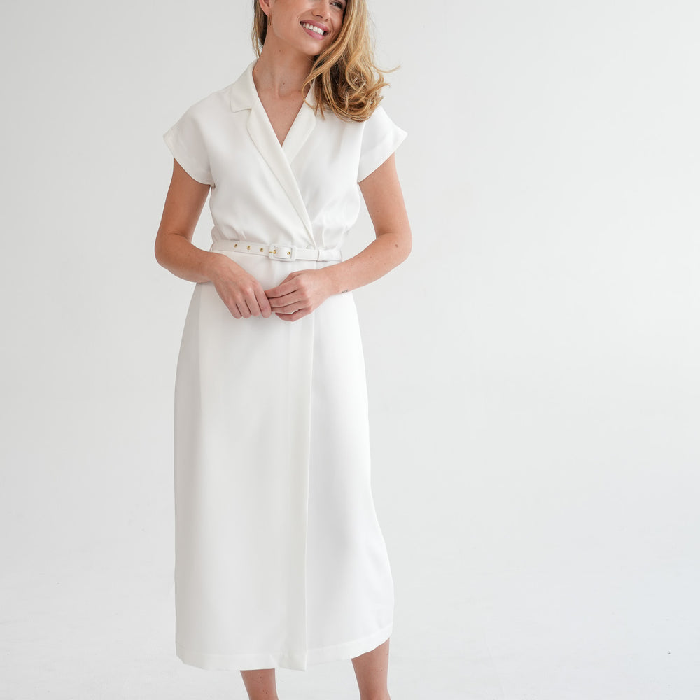 
                      
                        The Cara Maxi Dress - Off-White
                      
                    