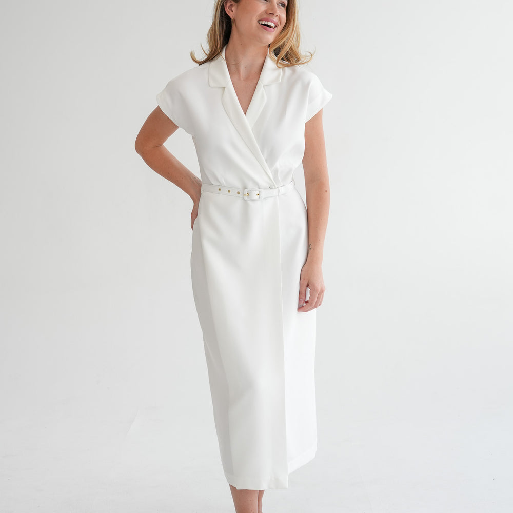 The Cara Maxi Dress - Off-White