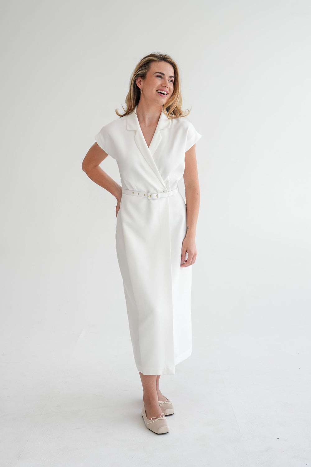 The Cara Maxi Dress - Off-White