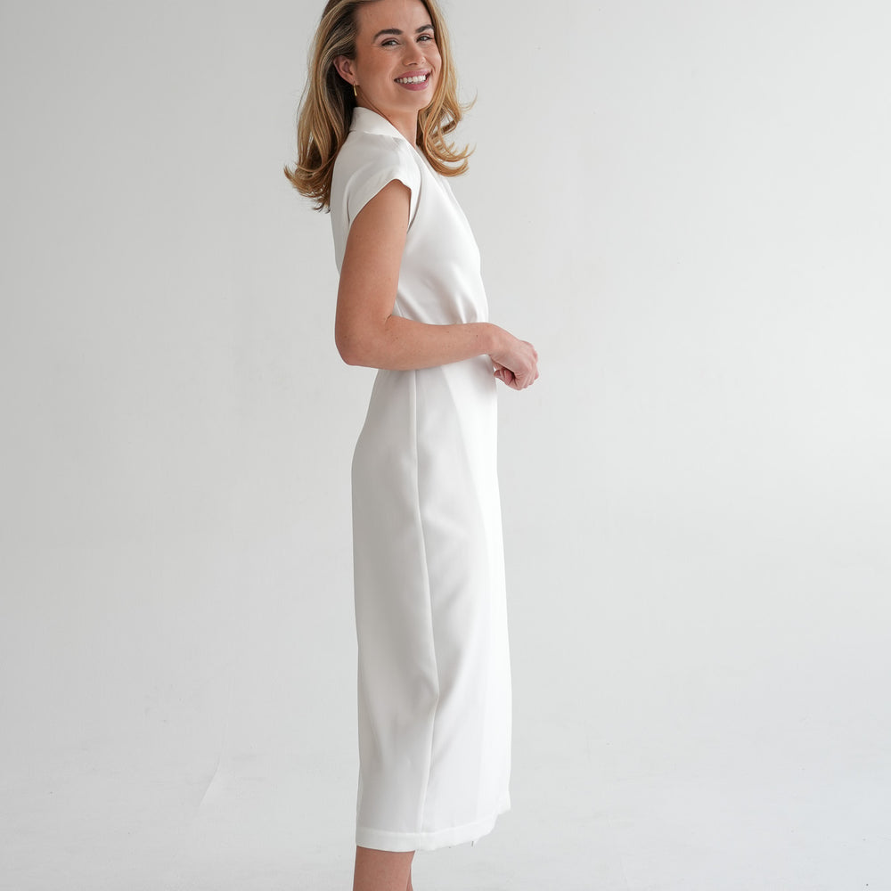 
                      
                        The Cara Maxi Dress - Off-White
                      
                    