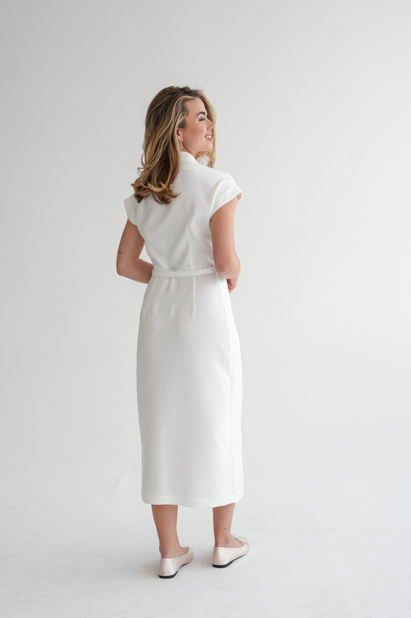 The Cara Maxi Dress - Off-White