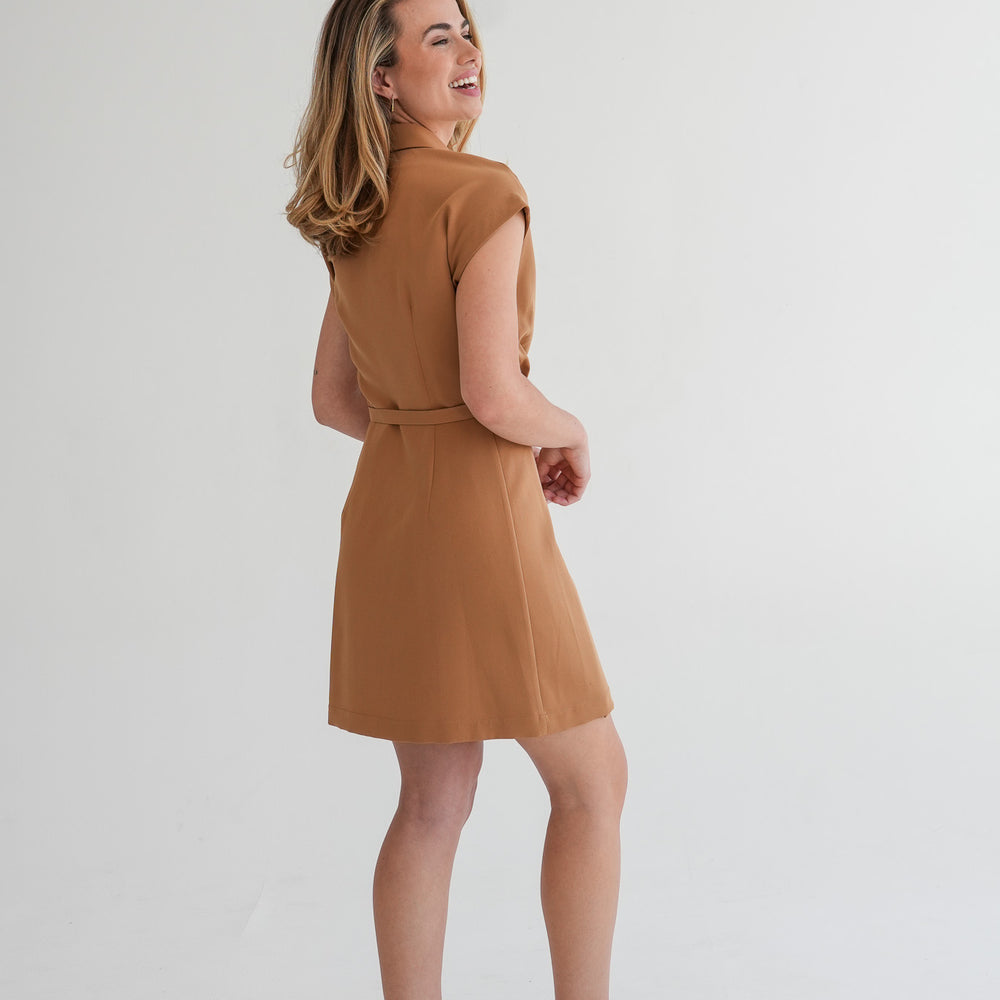 
                      
                        The Cara Dress - Cinnamon
                      
                    