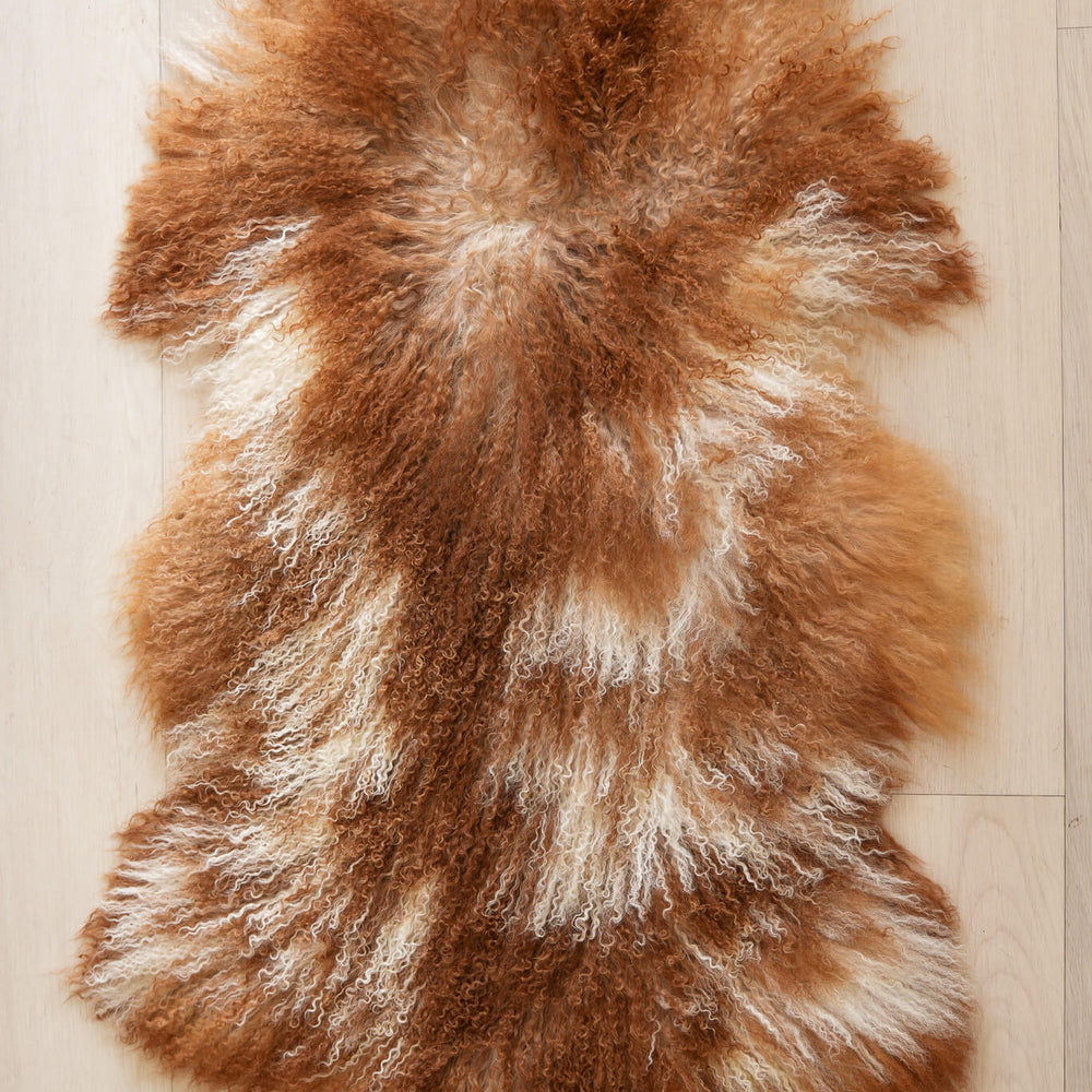 Sheepskin (Long Curley - Natural)