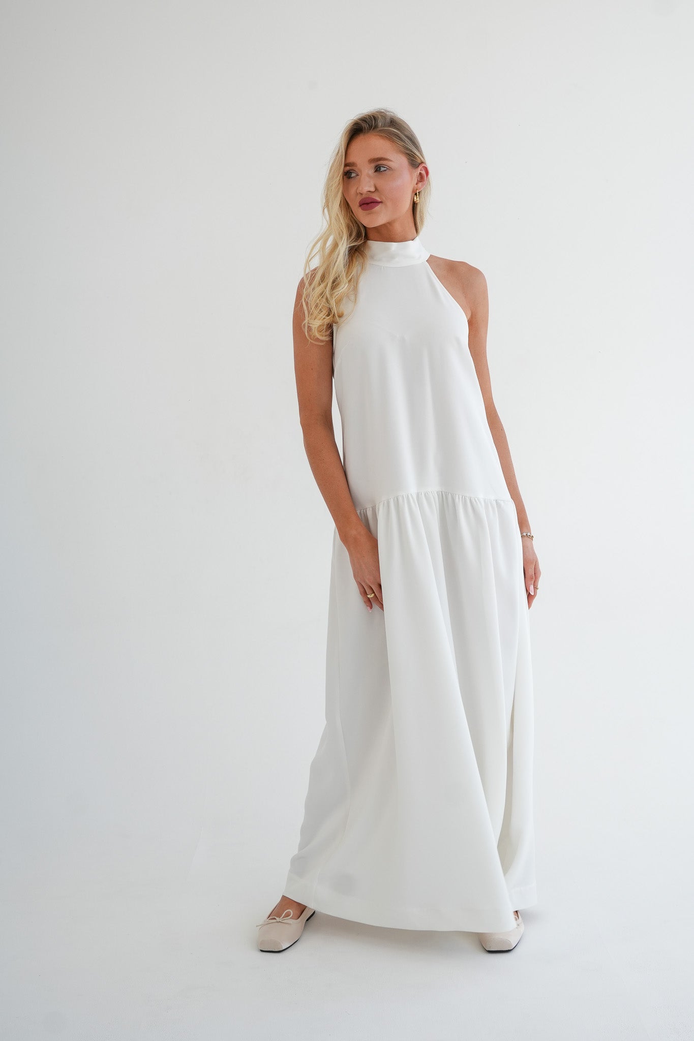The Sophia Dress - White