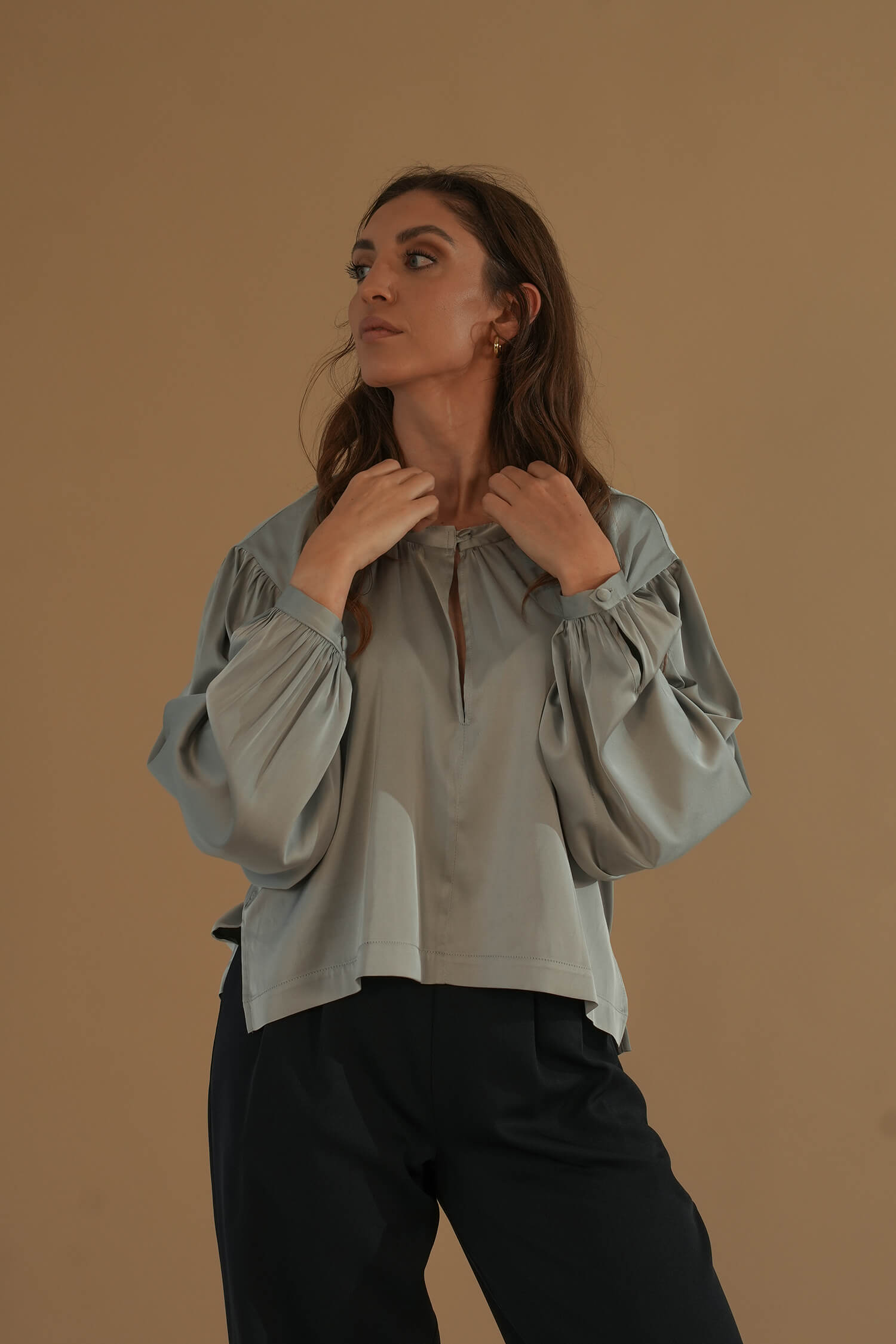 The Belle Blouse #5 Grey – Masch Atelier