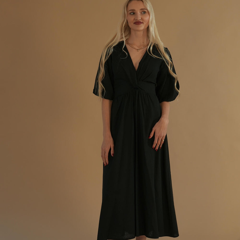 The Tulip Dress #7 Black