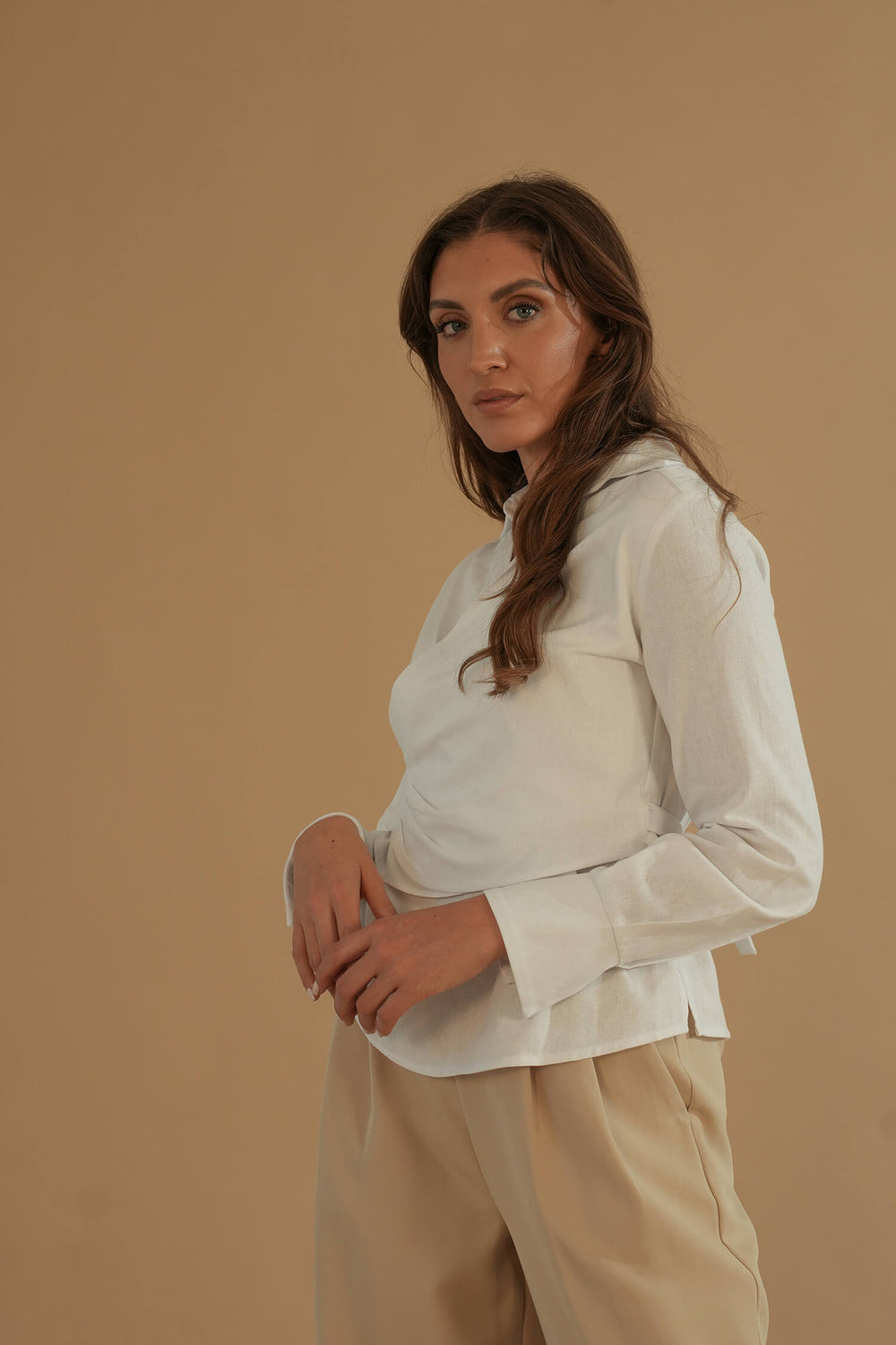 The Amber Blouse #1 White