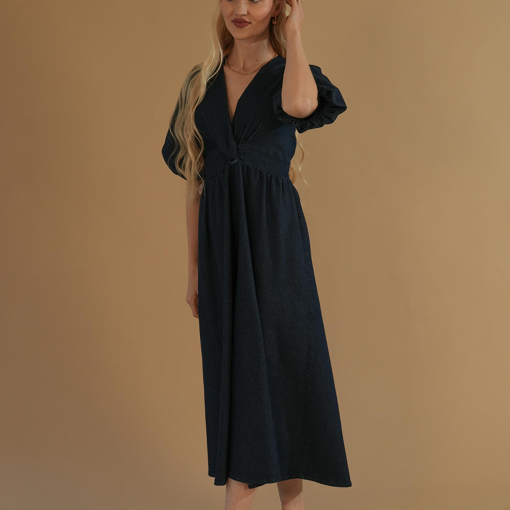 The Tulip Dress #3 Denim