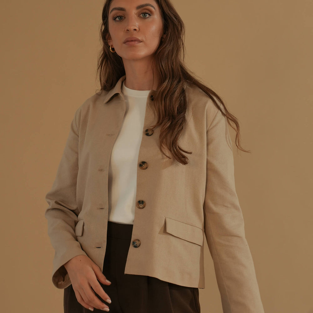 The Masch Blazer #2 Oat