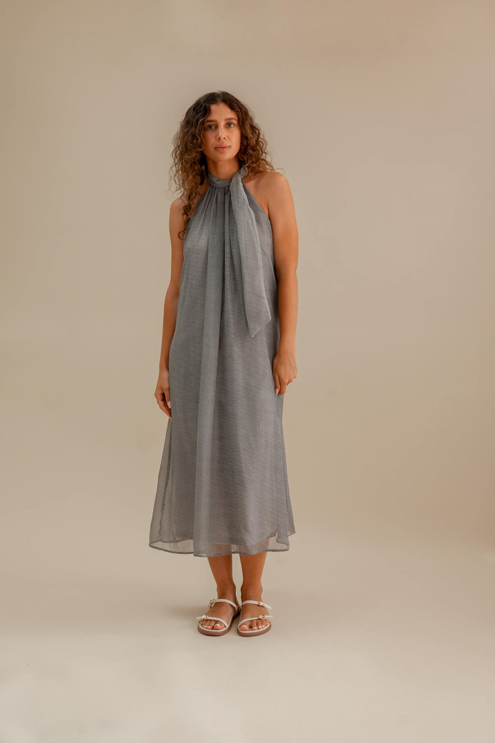 Becca dress #107 Fine Check