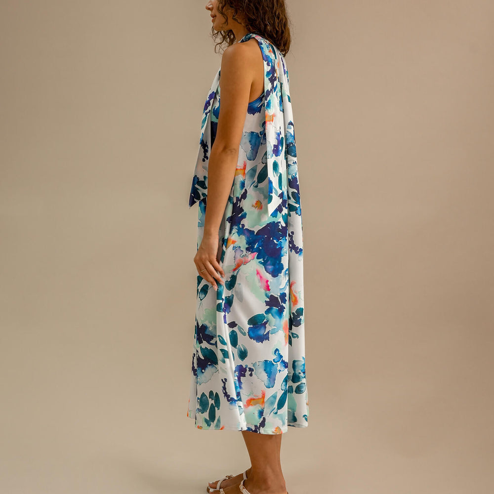 
                      
                        Becca dress #100 Blue Floral
                      
                    