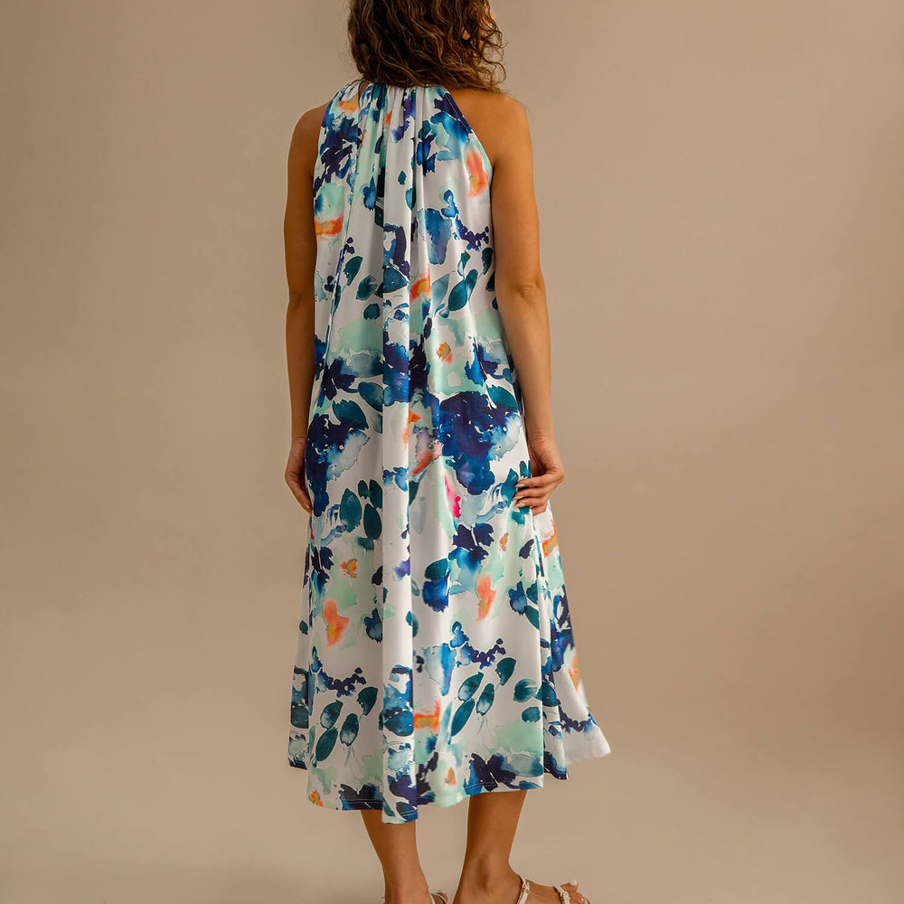 
                      
                        Becca dress #100 Blue Floral
                      
                    