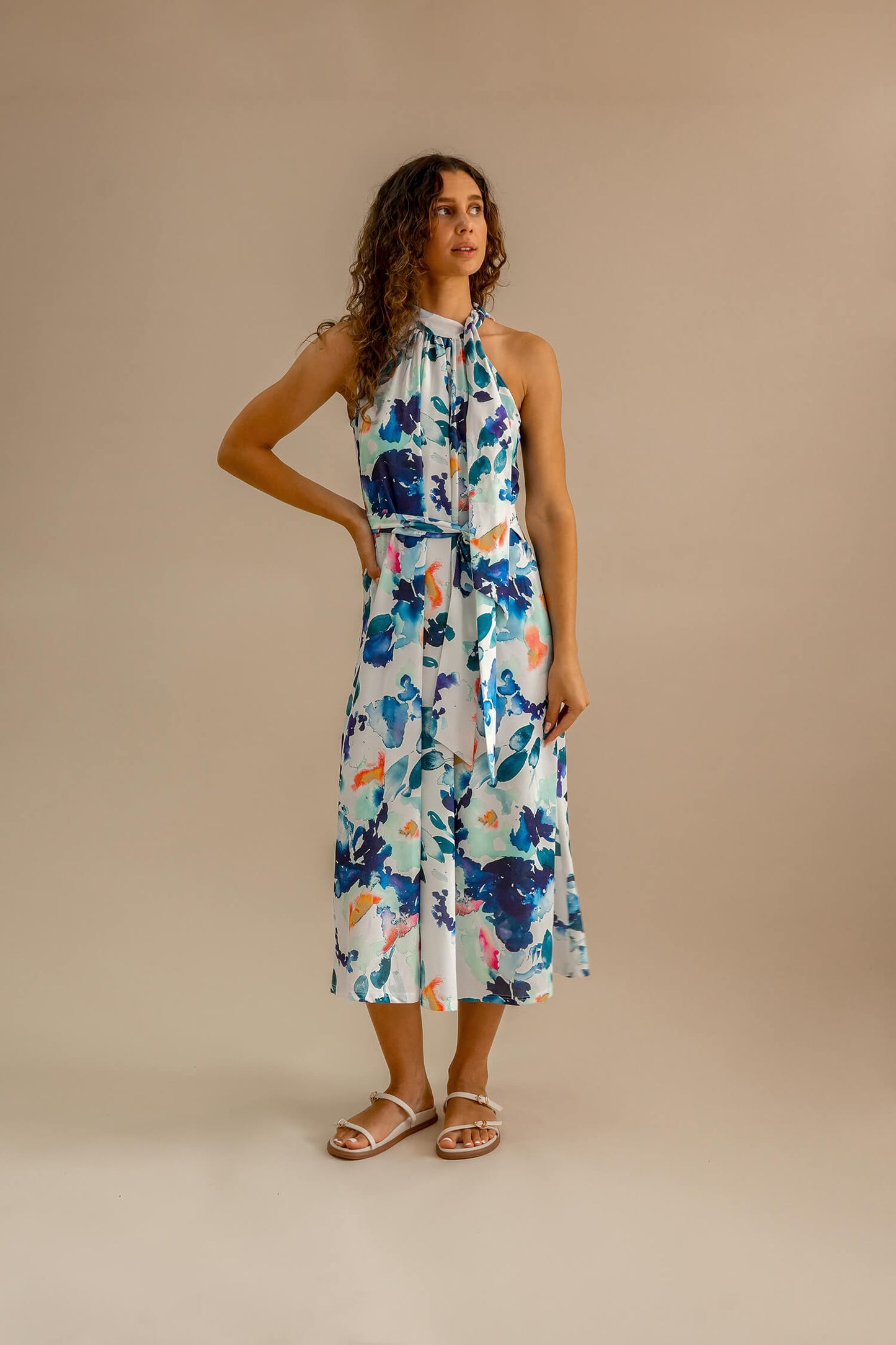 Becca dress #100 Blue Floral