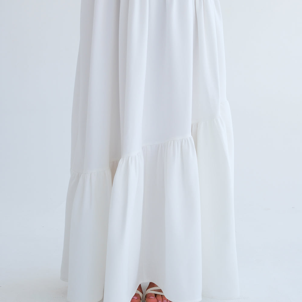 
                      
                        The Asymmetric Dress- Off-White
                      
                    